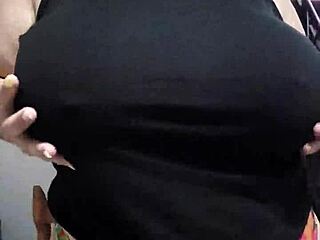 watch these heavy bbw natural tits drop jiggle tease wildly