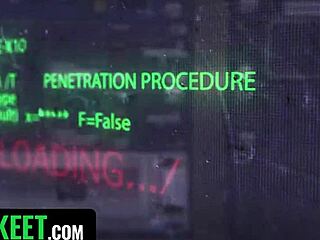 Costume Thieves Busted in Interracial Office 3some