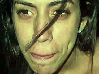 Paid thrilling uber blowjob with busty latina beauty