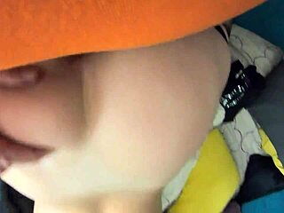 Cum on shiny leotard doggystyle fetish fun! 💦🍑