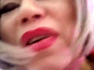 twist my old bitch's big nipples while she fingers and sucks