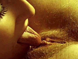 Vintage lesbians uncover hairy beaver secrets in retro passion