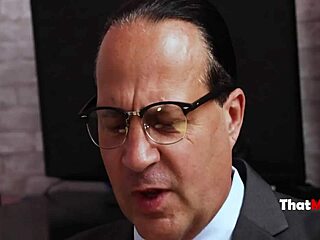 wet milf flashes dress during intense cheating interrogation parody