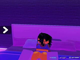 Lucky Bot Enjoys Sexy Big Ass Buttjob Ride