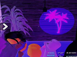 Lucky Bot Enjoys Sexy Big Ass Buttjob Ride