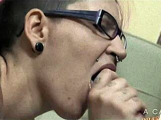 mila spook bent over doggystyle hardcore rough with cute brazilian nerd tattoos