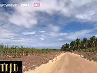 SEX SELVAGEM na PRAIA with dreadhot BIG ASS PUBLIC FUCKING PARADISE BRAZIL