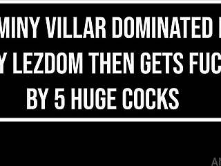 Jasminy Villar Crushed by Furious Lezdom Before Epic 5on1 DAP Gangbang Huge Cocks Anal Slaps
