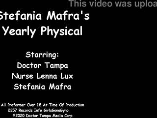 Stefania Mafras Nurse Tickle Exam Close Up