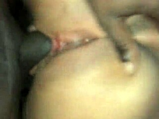 skinny slut with natural tits squirts during anal party