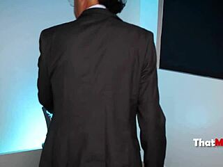 wet milf flashes dress during intense cheating interrogation parody