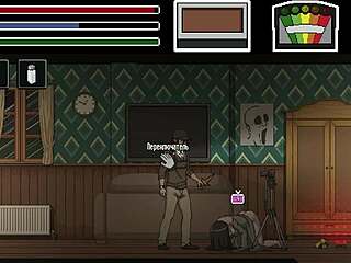 Ghost girl hunted down for intense anal hentai creampie