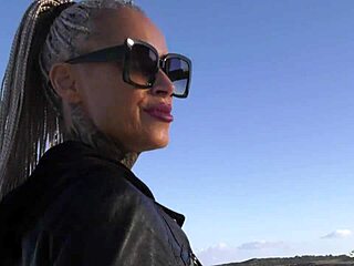 Slim Tattooed German Mature Wife's Raw Hotel Cheating Fuck Ends In Cum On Narrow Ass