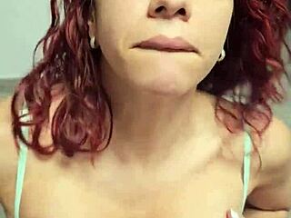 Big Tits Redhead Latina Craves Deepthroat Cum Swallow!
