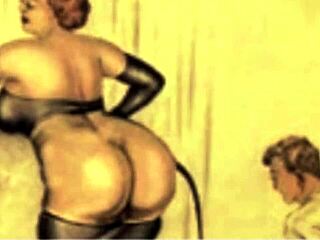 vintage erotic artwork collection