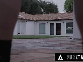 possessed housewife august skye drains boy with big tits