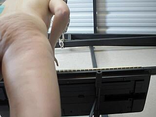 Hot Roommate Plays Piano Naked Before Rough Squirting Fuck Session!