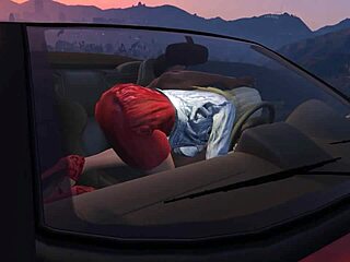 GTA 5 Franklin Hooks Up With Steamy Car Hooker Service!