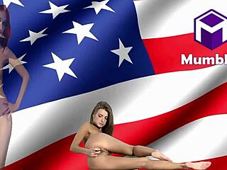 Liz Vicious Watches Melena Tara Finger Pussy with Dildo