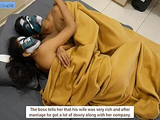 Hot Secretary Prabha Rides Boss's Huge Cock in Passionate Hardcore Office Fuck