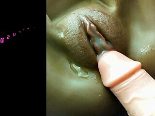 Fat pussy enjoys thick cock creampie deep!