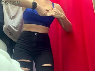 i spy big tits and nipples in dressing room undress