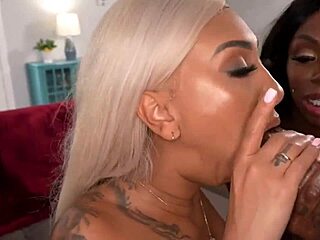 Jovan Pounds GF and Ebony Mystique Hardcore