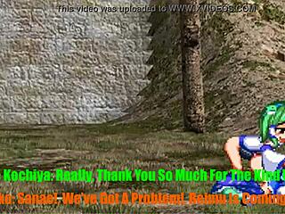 Sanae Pounds Cirno in Hilarious Touhou Parody Fuck