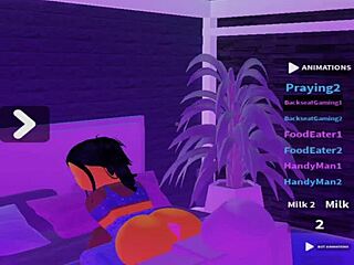 Lucky Bot Enjoys Sexy Big Ass Buttjob Ride