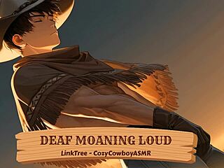 deaf girl moans loud in orgasm