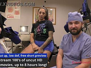 Stefania Mafras Nurse Tickle Exam Close Up