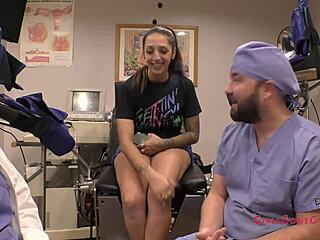 Stefania Mafras Nurse Tickle Exam Close Up