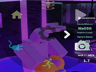 Lucky Bot Enjoys Sexy Big Ass Buttjob Ride