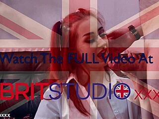 skinny british redhead neighbor slut fucked hard then swallows hot cum load