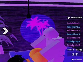 Lucky Bot Enjoys Sexy Big Ass Buttjob Ride