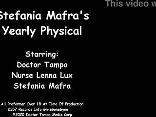 Stefania Mafras Nurse Tickle Exam Close Up