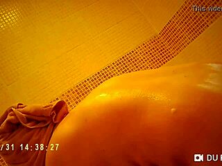 Hidden Cam Catches Shower Tits and Nude Curves