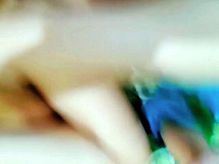 Horny MILF Jerks Hubby While Getting Ass Pounded Hard