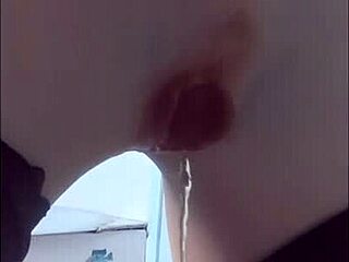 outdoor silicone skin peel reveals amateur masturbating in bra and stockings