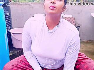 sexy maid's daughter rides owner hard with dirty telugu talk