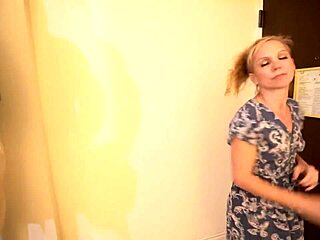 housewife shows gratitude riding coach's big black cock