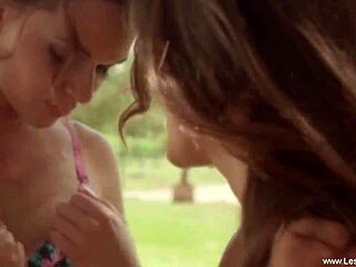 Beautiful Lesbians Toy Each Other Sensually