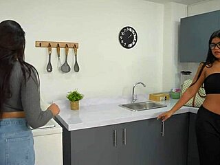 silly client trades papers for bbc pussy wrecking in kitchen borisjackson rosxanagutierrez