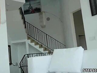 teens fight desperately for anal threesome affection