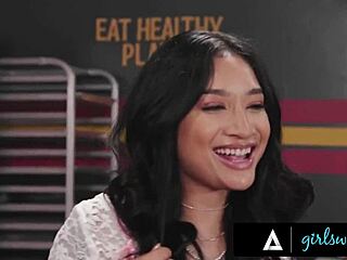 Girlsway Lulu Chu's Asian Orgy Fisting Squirting Bliss