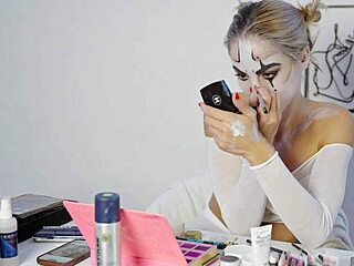 miss daisy diamond does harley quinn cosplay makeup tutorial for halloween fun 🎃💄😊