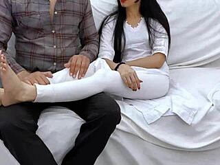 Mother-in-Law's Skinny Waist Thick Ass Makes Penis Throb!