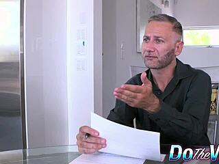 Hailey Nyxx Fucks IRS Agent Cuckold Husband Watches