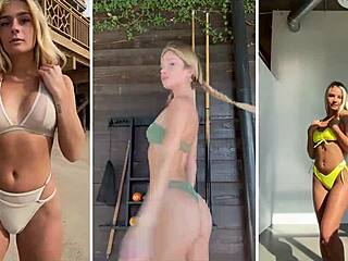 Boutinela's Bikini Teasing Compilation 6 Blows Minds!