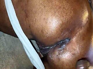 blasting hot cum all over granny's fat ass